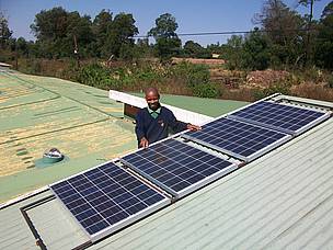 Share-Net's office's uses solar power for all their printing. / ©: Clare Peddie / ©: Clare Peddie