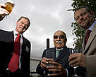 Prof Kader Asmal(center) at the launch of the WWF-SA Water Neutral Programme