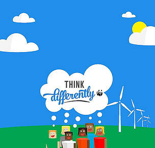 Think differently and help save the planet!
© WWF South Africa
© WWF South Africa