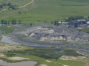 Coal mining is popular in the Grasslands region and this is the negative impacts it has on the area
© Angus Burns
© Angus Burns