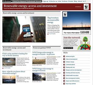 WWF and The Guardian partner on renewable energy hub | WWF South Africa