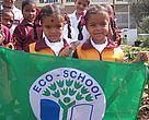 Schools get awarded with green flags on good performance